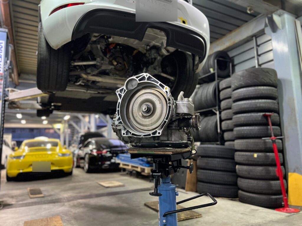 718ケイマンから取り外したPDKミッションASSY
